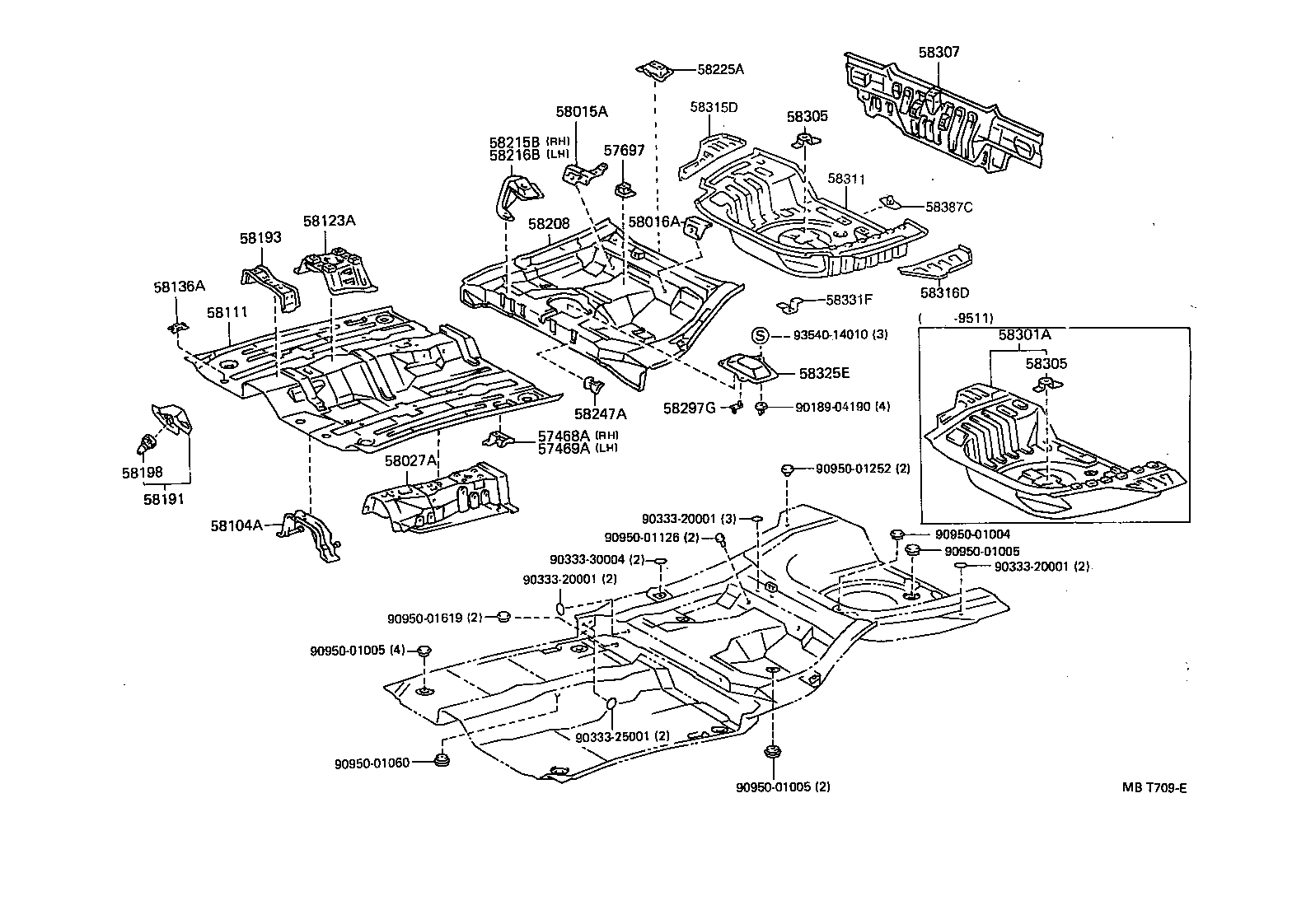58111-10150 PAN, FRONT FLOOR product image