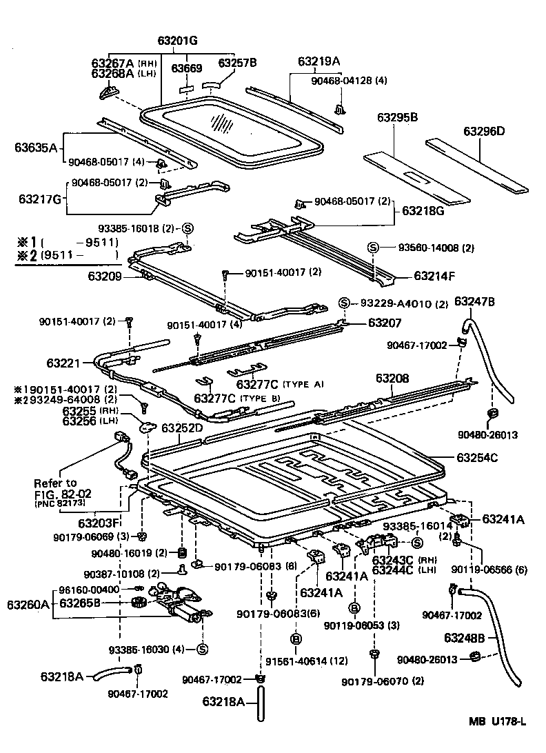 63102-60032 PANEL, WINDSHIELD HEADER, INNER product image