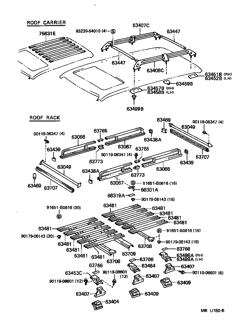 63014-60010 PANEL, ROOF product image