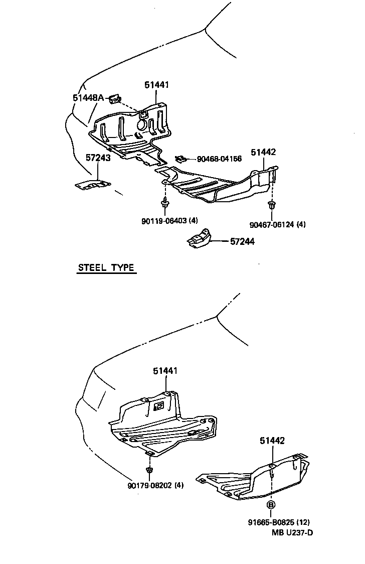 51405-10030 COVER, ENGINE UNDER, NO.1 product image