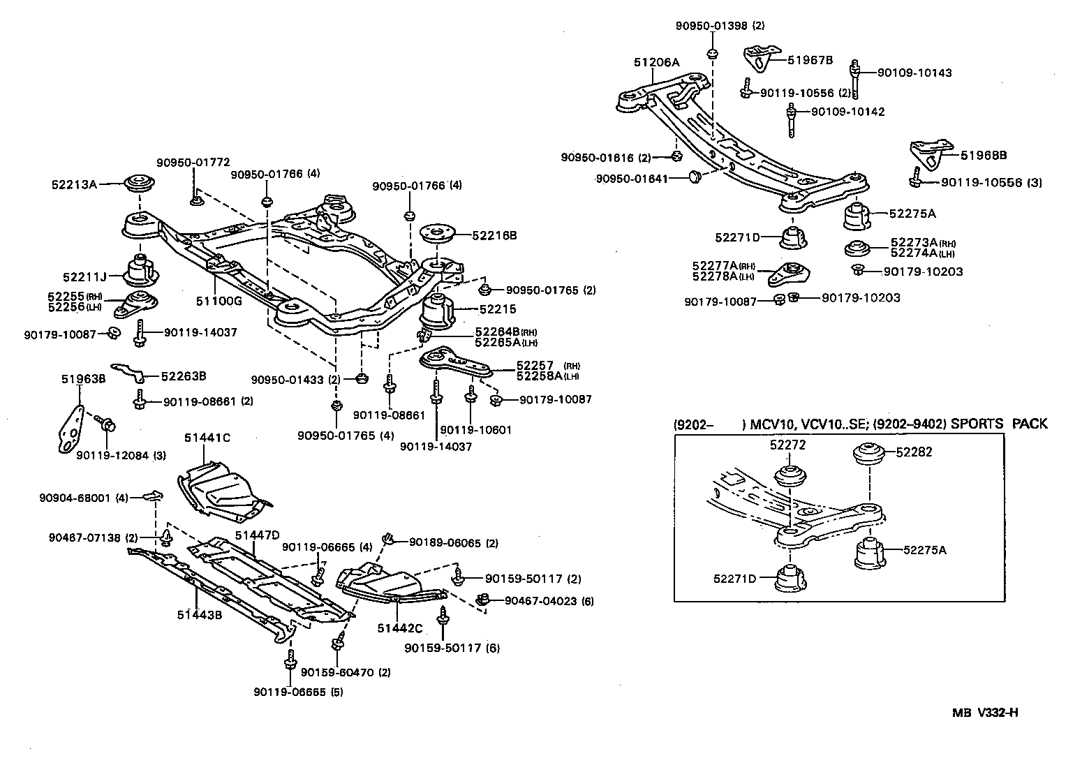 51100-33010 FRAME ASSY, FRONT product image