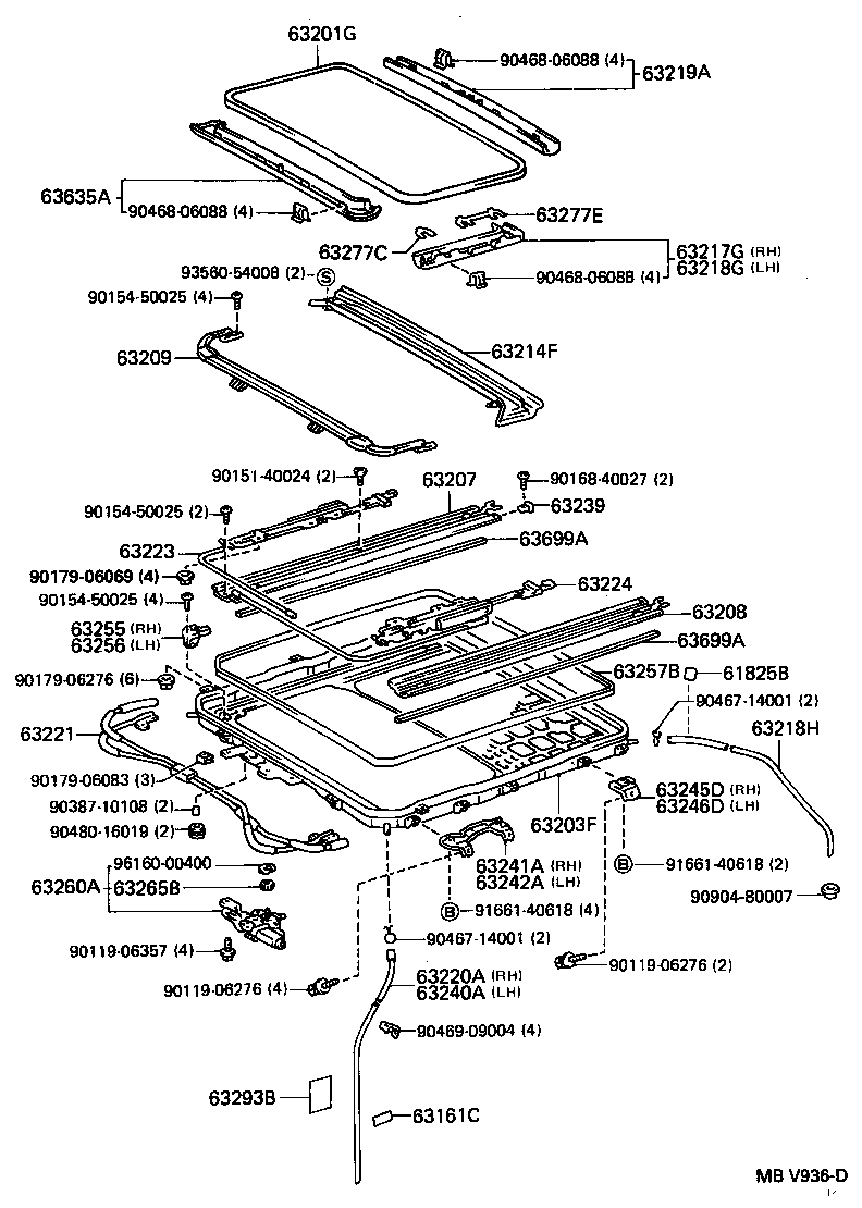 63102-30030 PANEL SUB-ASSY, WINDSHIELD HEADER product image