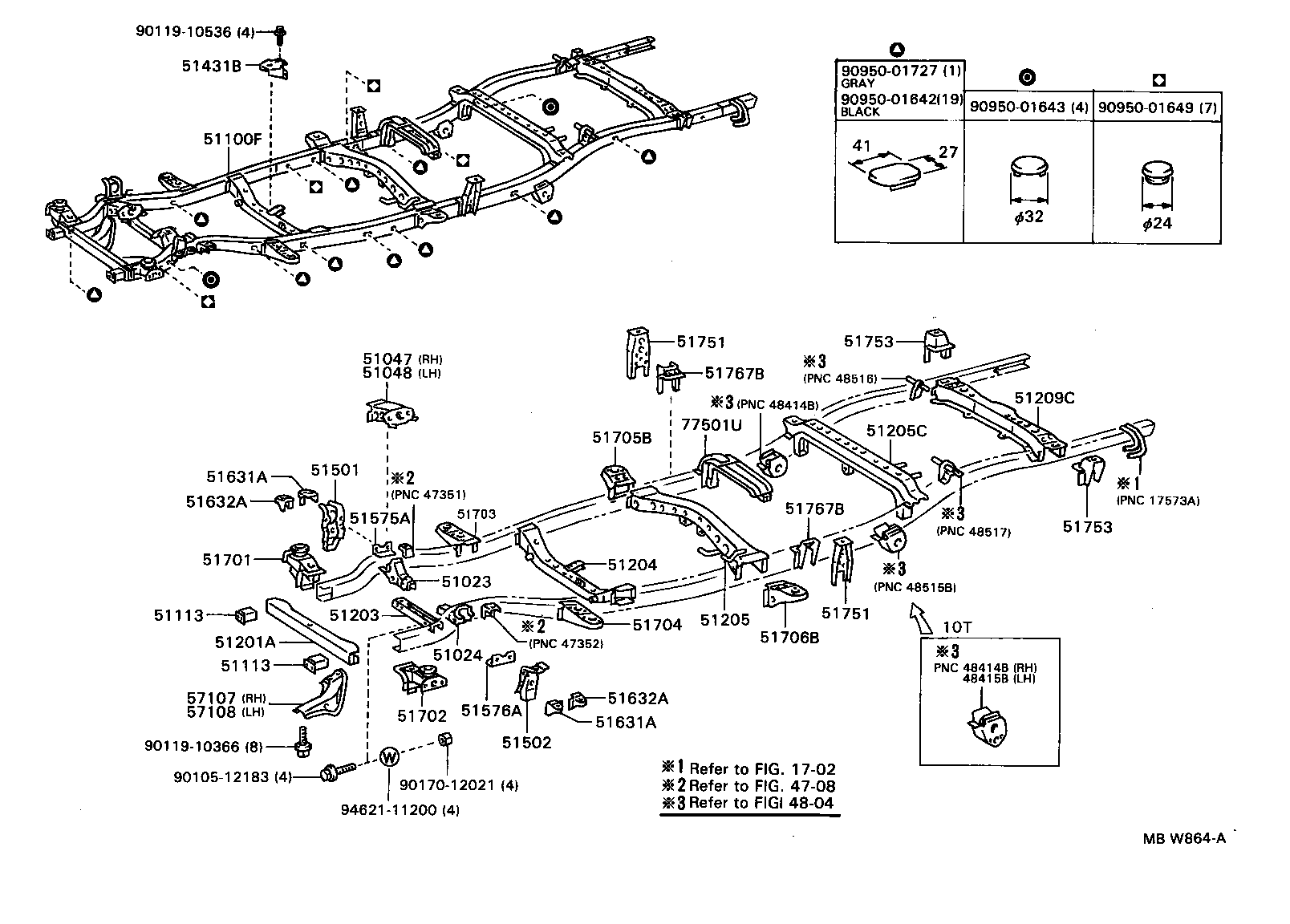 51001-34061 FRAME SUB-ASSY product image