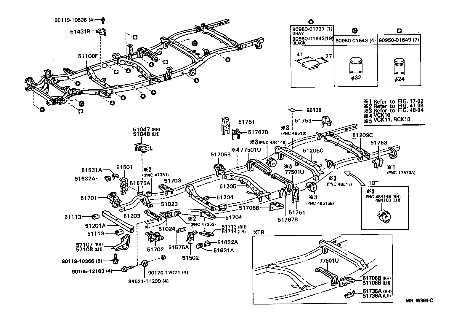 51021-34010 CROSSMEMBER SUB-ASSY, FRAME AUXILIARY product image