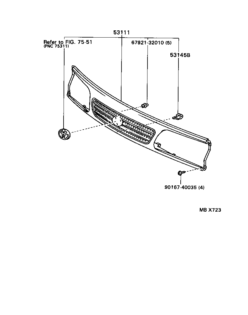 55871-95J04 SEAL, AIR DUCT, NO.1 product image
