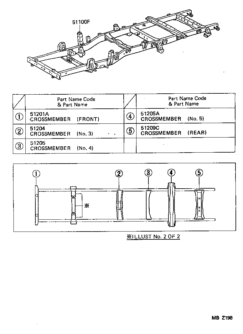 51001-26561 FRAME SUB-ASSY product image