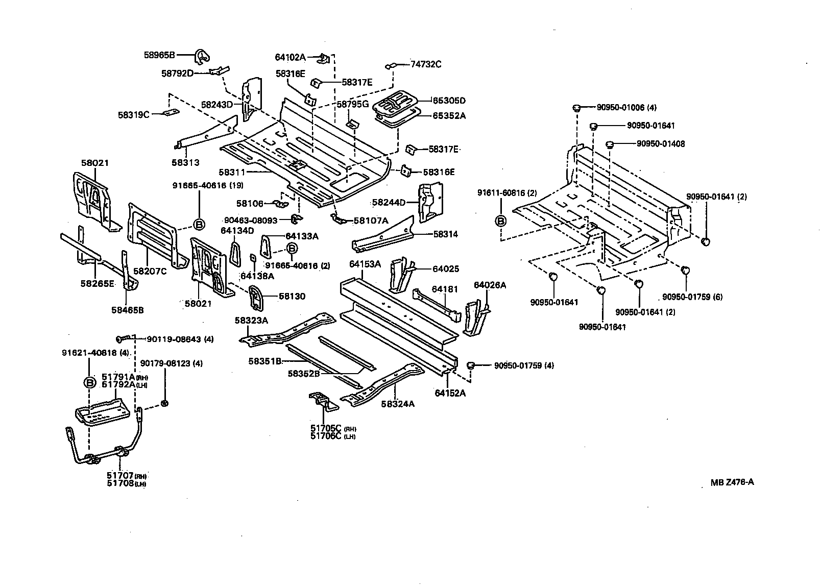 58022-37060 PANEL SUB-ASSY, HEADER product image