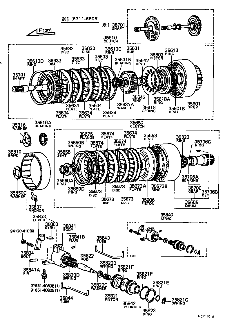 35008-30011 BAND ASSY, TRANSMISSION BRAKE (FOR FRONT) product image