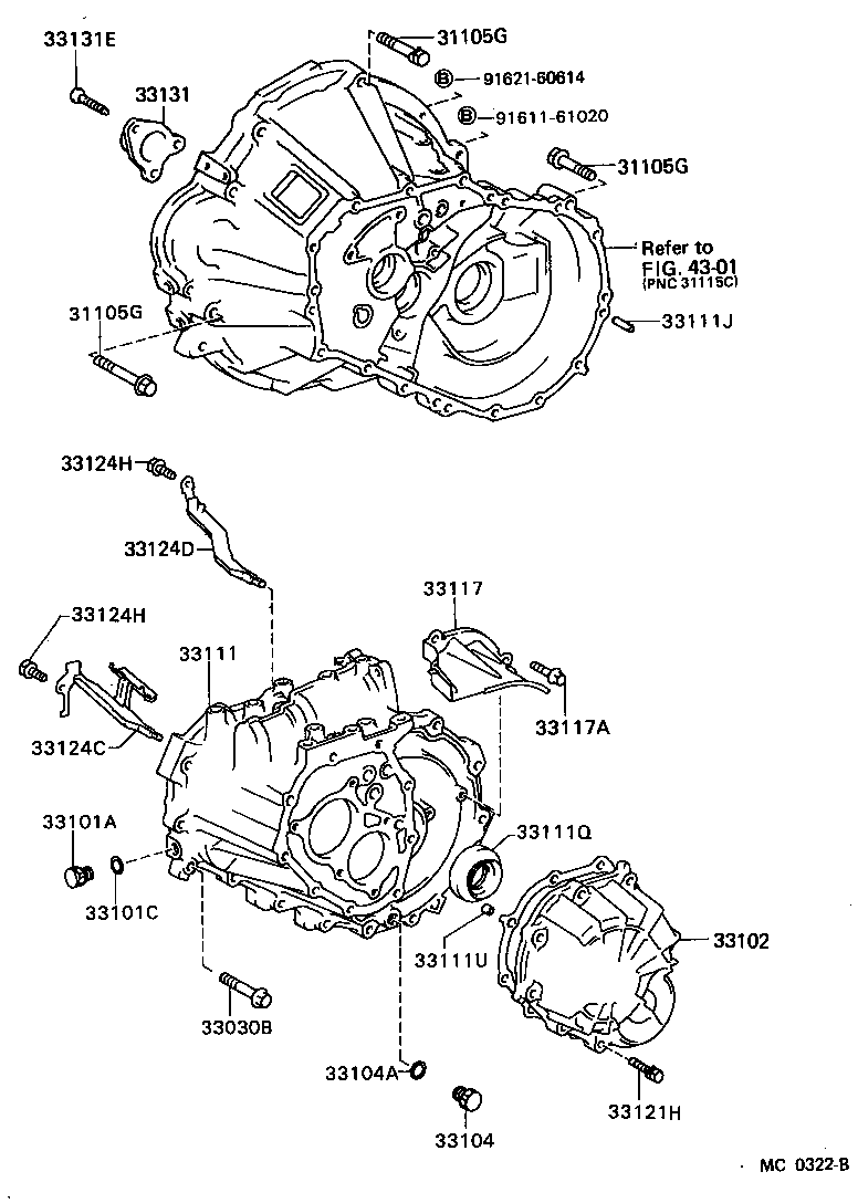 90311-44003 SEAL, OIL(FOR TRANSMISSION CASE) product image