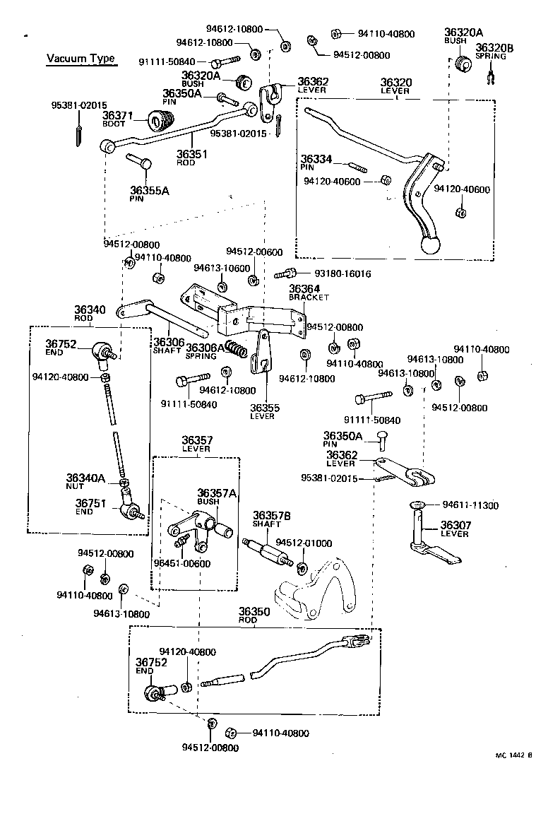 90340-12003 PLUG, STRAIGHT SCREW(FOR TRANSFER SHIFT FORK) product image