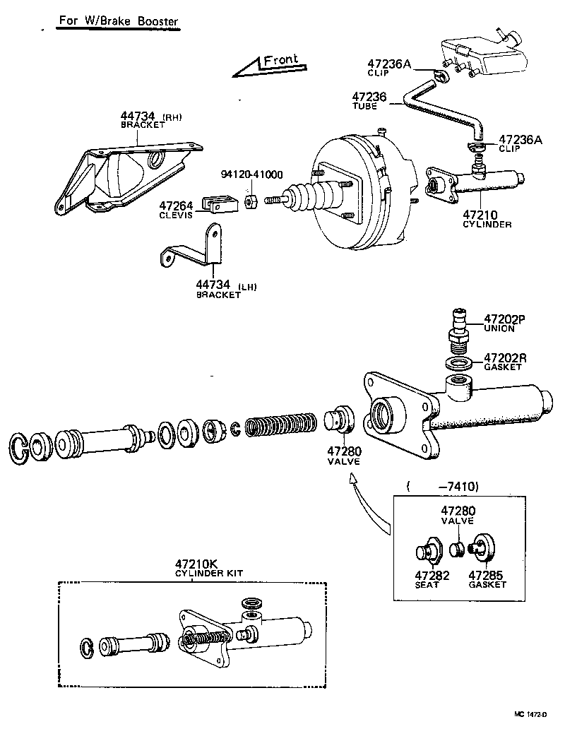90405-12148 UNION(FOR FLUID OUTLET REAR SIDE) product image