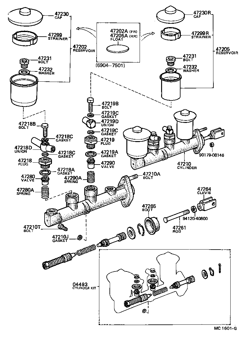 90405-10073 UNION(FOR FLUID OUTLET REAR SIDE) product image