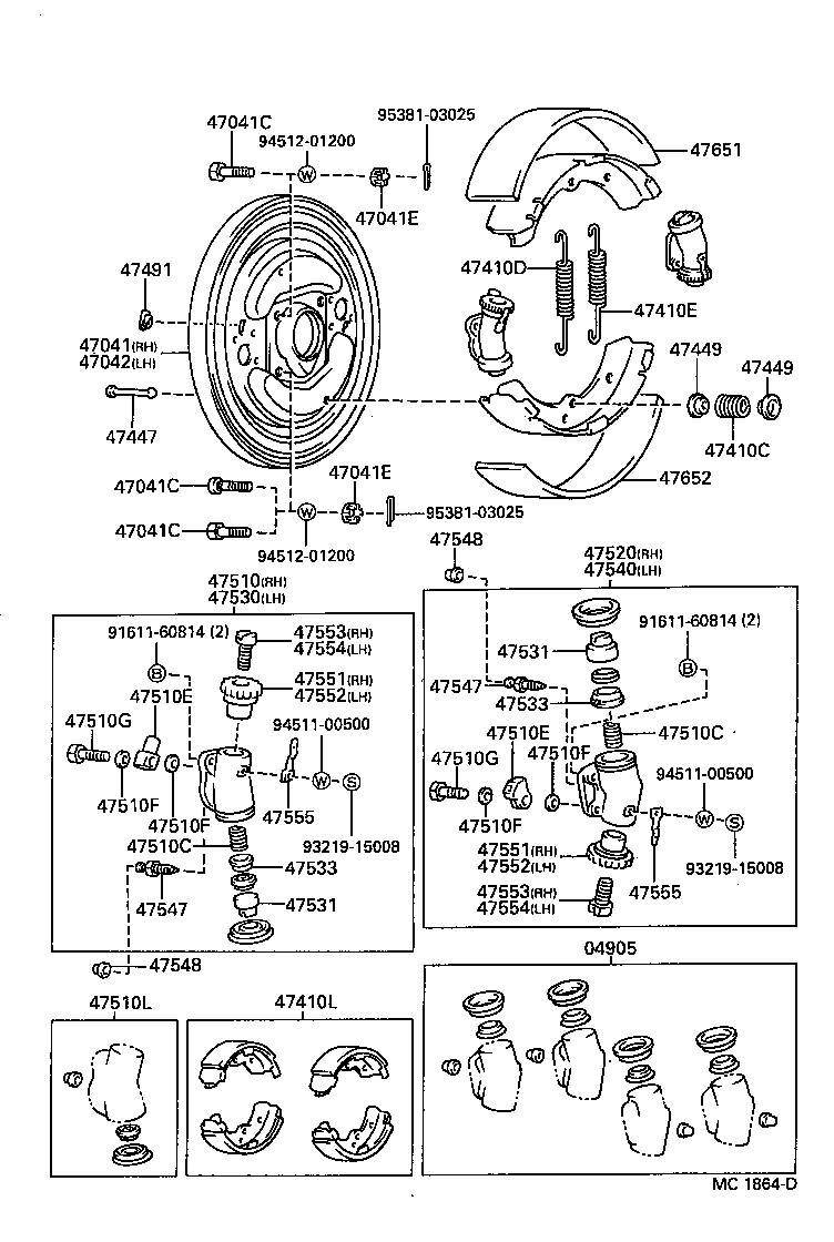 90114-12138 BOLT(FOR BACKING PLATE TO STEERING KNUCKLE ARM SETTING) product image
