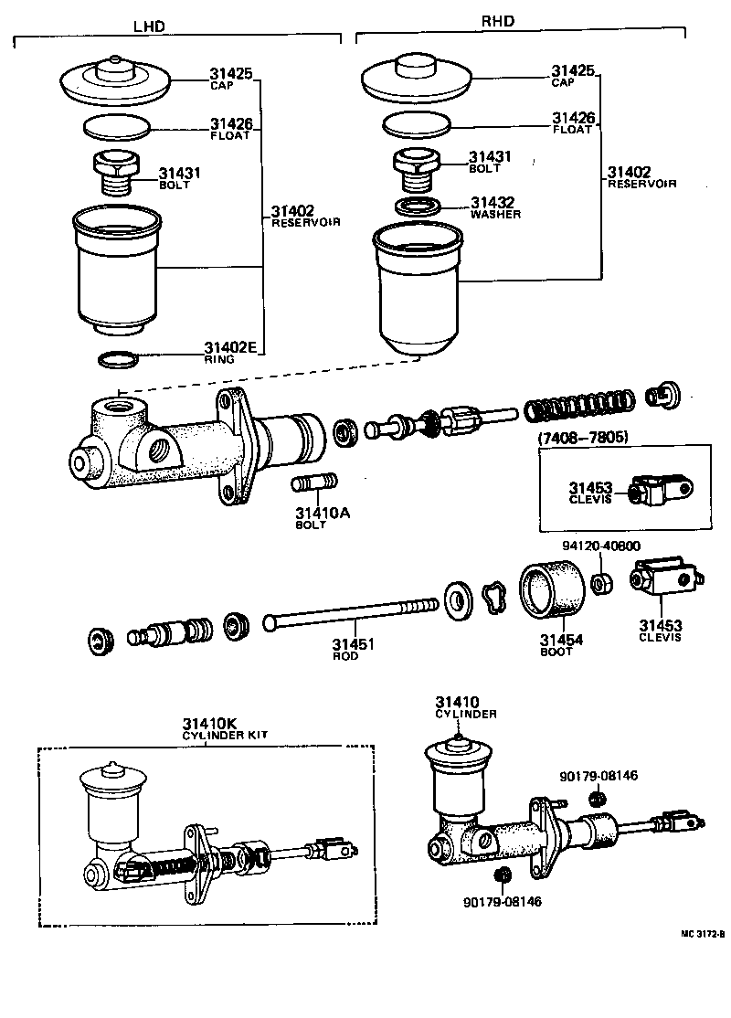 90116-08097 BOLT(FOR CLUTCH MASTER CYLINDER SETTING) product image