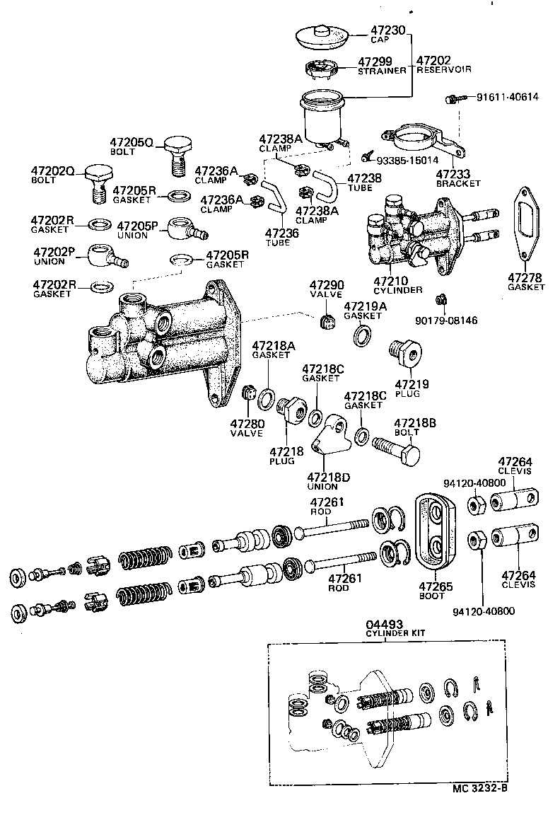 90405-10073 UNION(FOR FLUID OUTLET REAR SIDE) product image