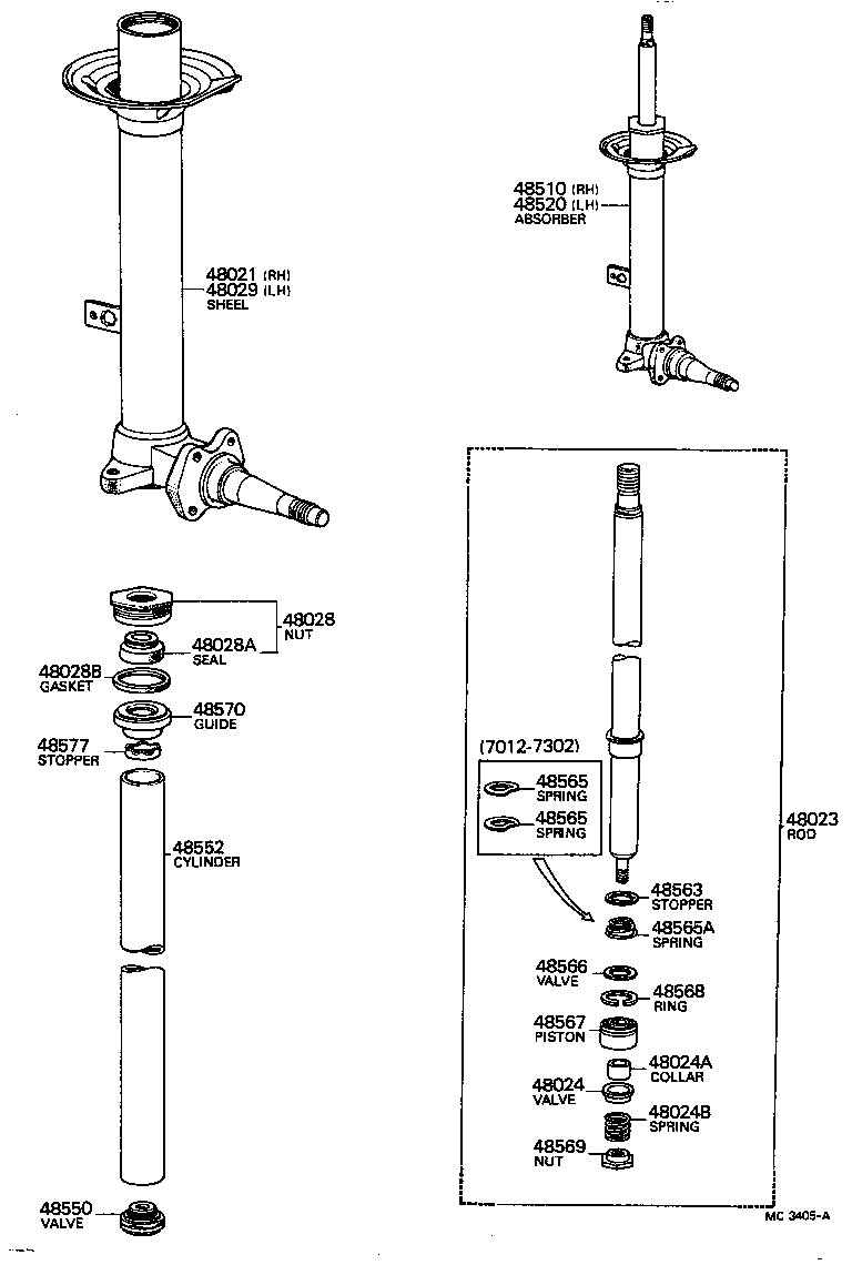 48044-14010 SEAT, FRONT SPRING, UPPER product image