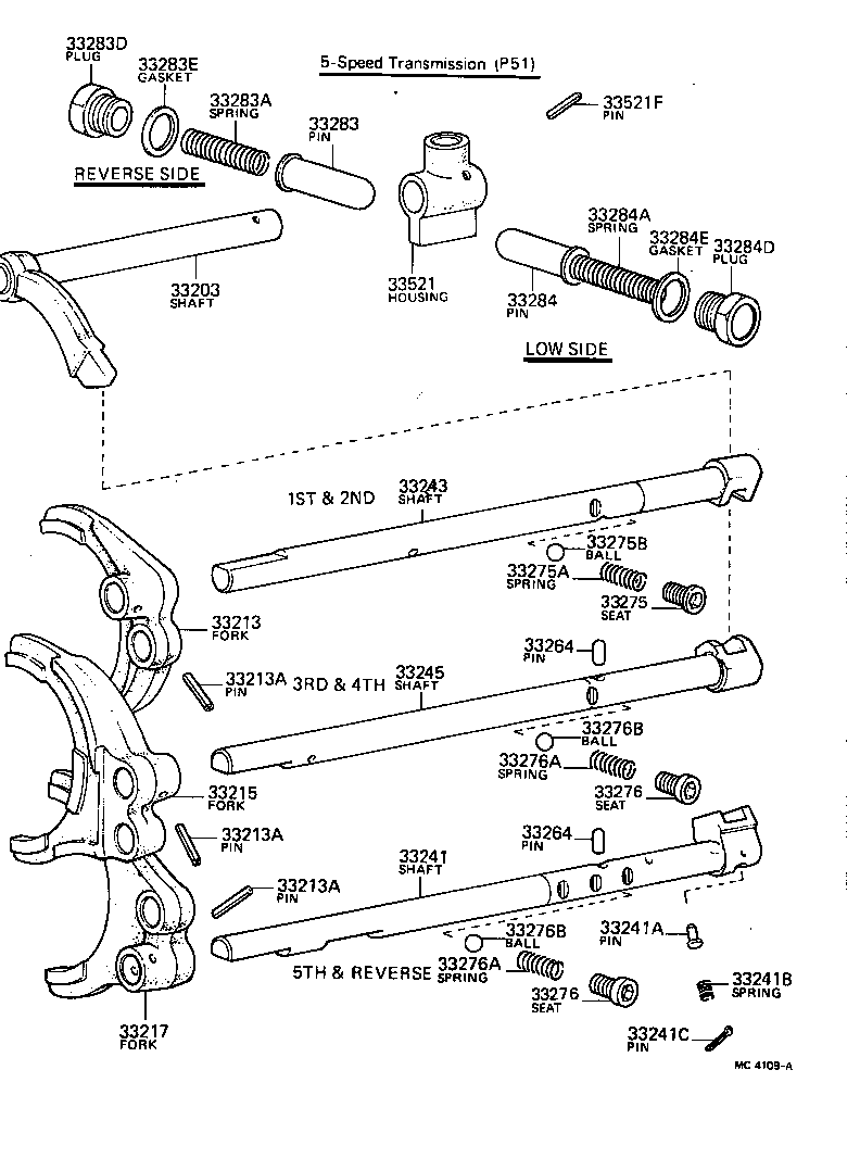 33212-22010 FORK, 1ST & 2ND SHIFT product image
