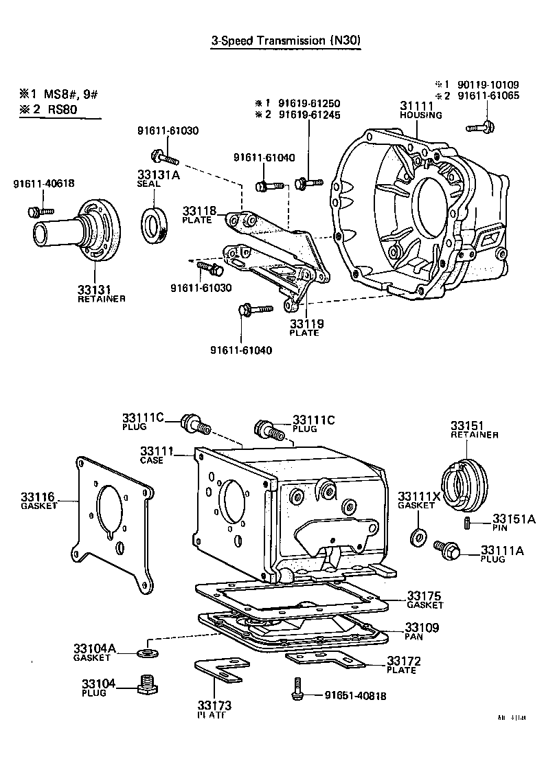31111-30091 HOUSING, CLUTCH product image