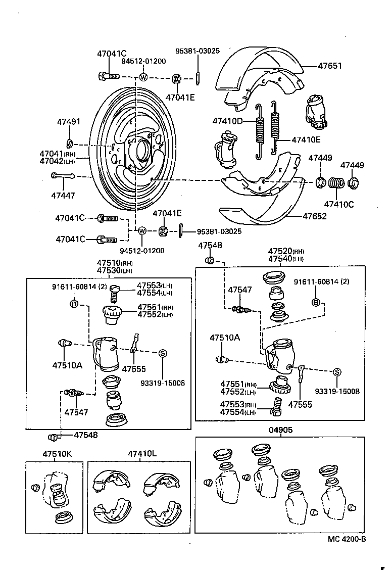 90114-12138 BOLT(FOR BACKING PLATE TO STEERING KNUCKLE ARM SETTING) product image