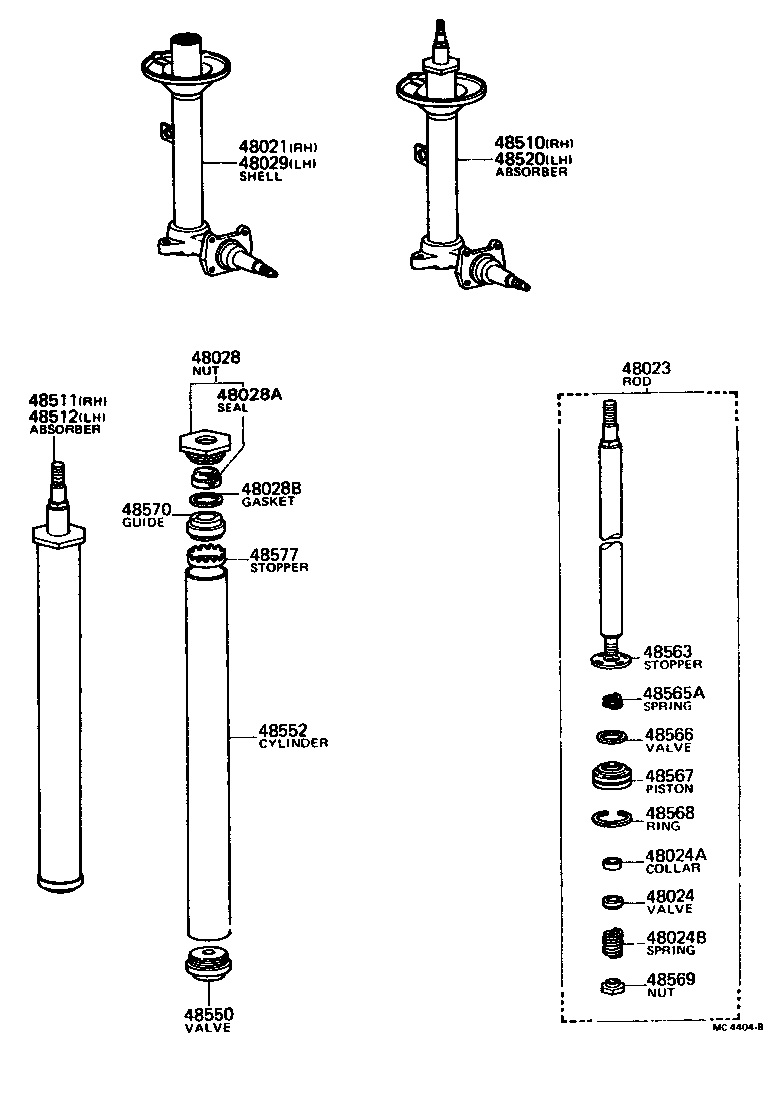 48131-12380 SPRING, FRONT COIL, RH product image