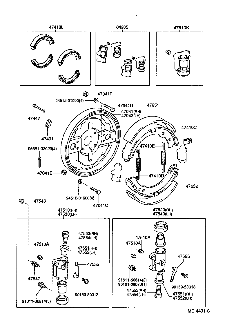 47547-27020 PLUG, BLEEDER(FOR FRONT DRUM BRAKE) product image