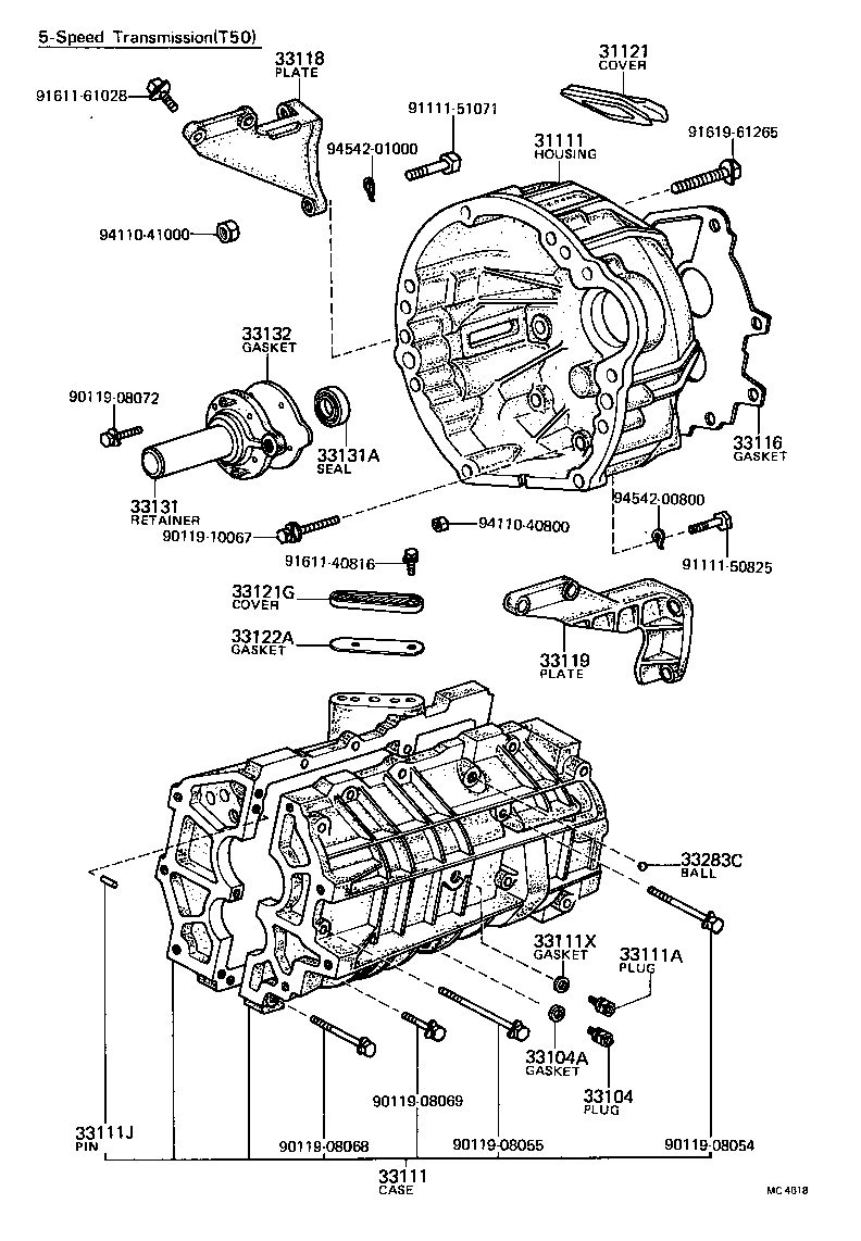 33119-12011 PLATE, STIFFENER, LH(MTM) product image