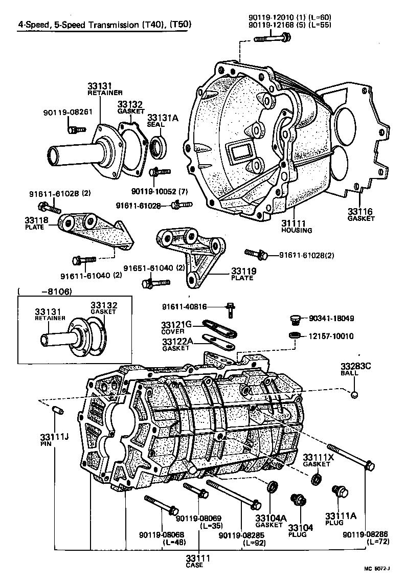 33142-31010 GASKET, INTERMEDIATE PLATE product image