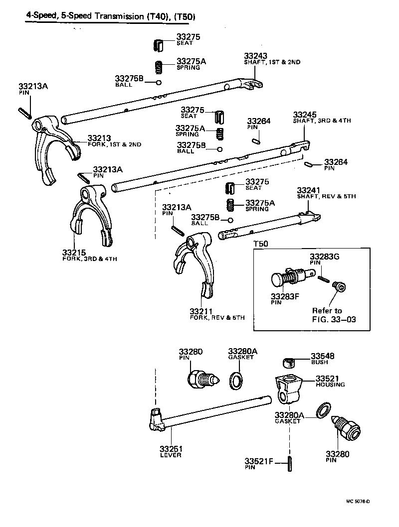 33212-22010 FORK, 1ST & 2ND SHIFT product image