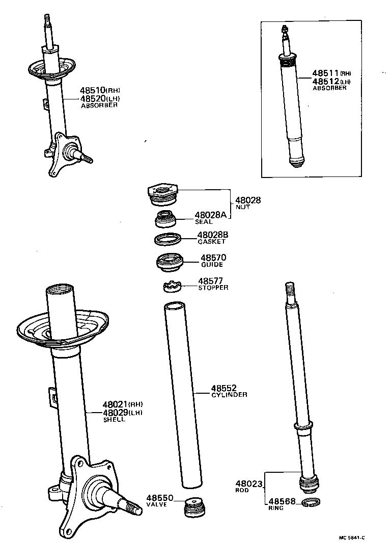 48044-20010 SEAT, FRONT SPRING, UPPER product image