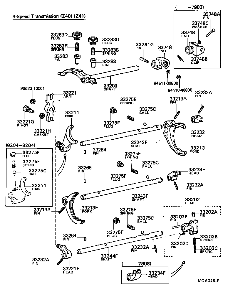 33211-16020 FORK, REVERSE SHIFT product image