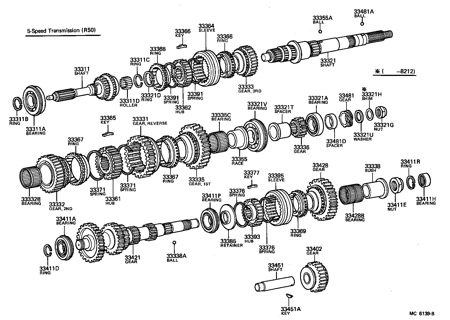 33481-36090 GEAR, SPEEDOMETER DRIVE (MTM) product image