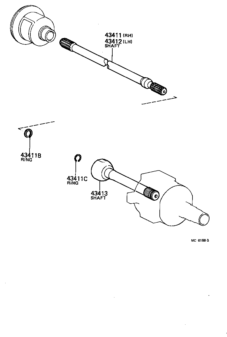 90520-27091 RING, SHAFT SNAP (FOR FRONT DRIVE INNER SHAFT OUTER) product image