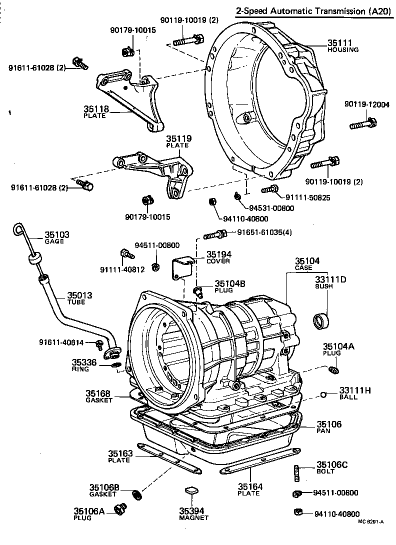 35103-22030 GAGE SUB-ASSY, TRANSMISSION OIL LEVEL product image