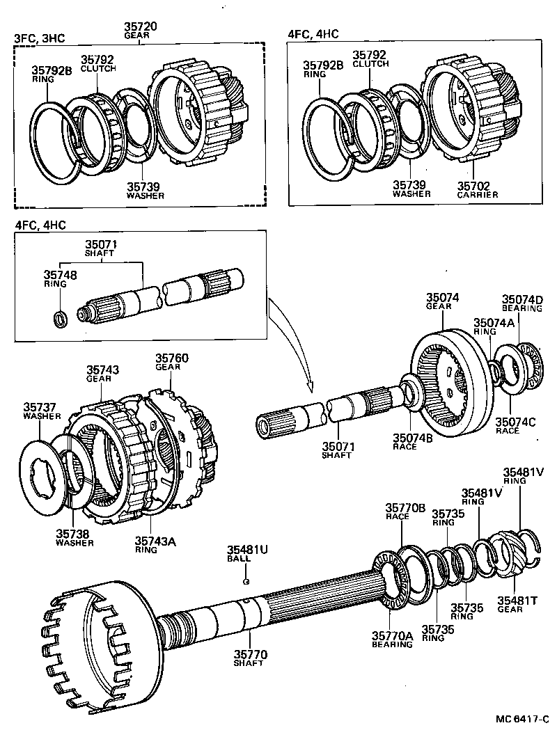 35739-30010 WASHER, PLANETARY CARRIER THRUST, NO.3 product image