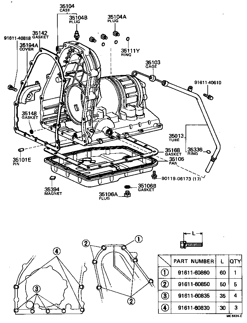 90341-08079 PLUG, AUTOMATIC TRANSMISSION CASE product image