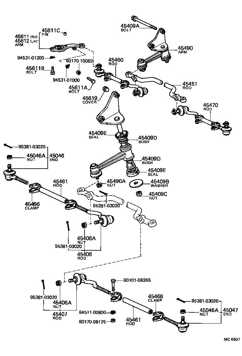 44110-12021 GEAR ASSY, POWER STEERING product image