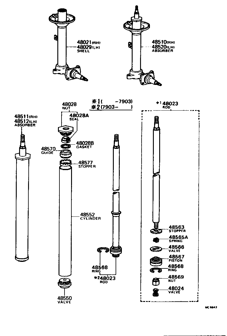 48131-12380 SPRING, FRONT COIL, RH product image