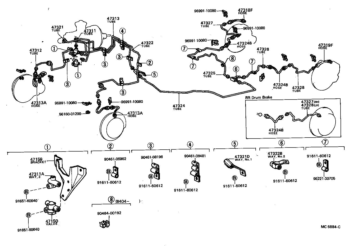 44510-22050 ACTUATOR ASSY, BRAKE product image