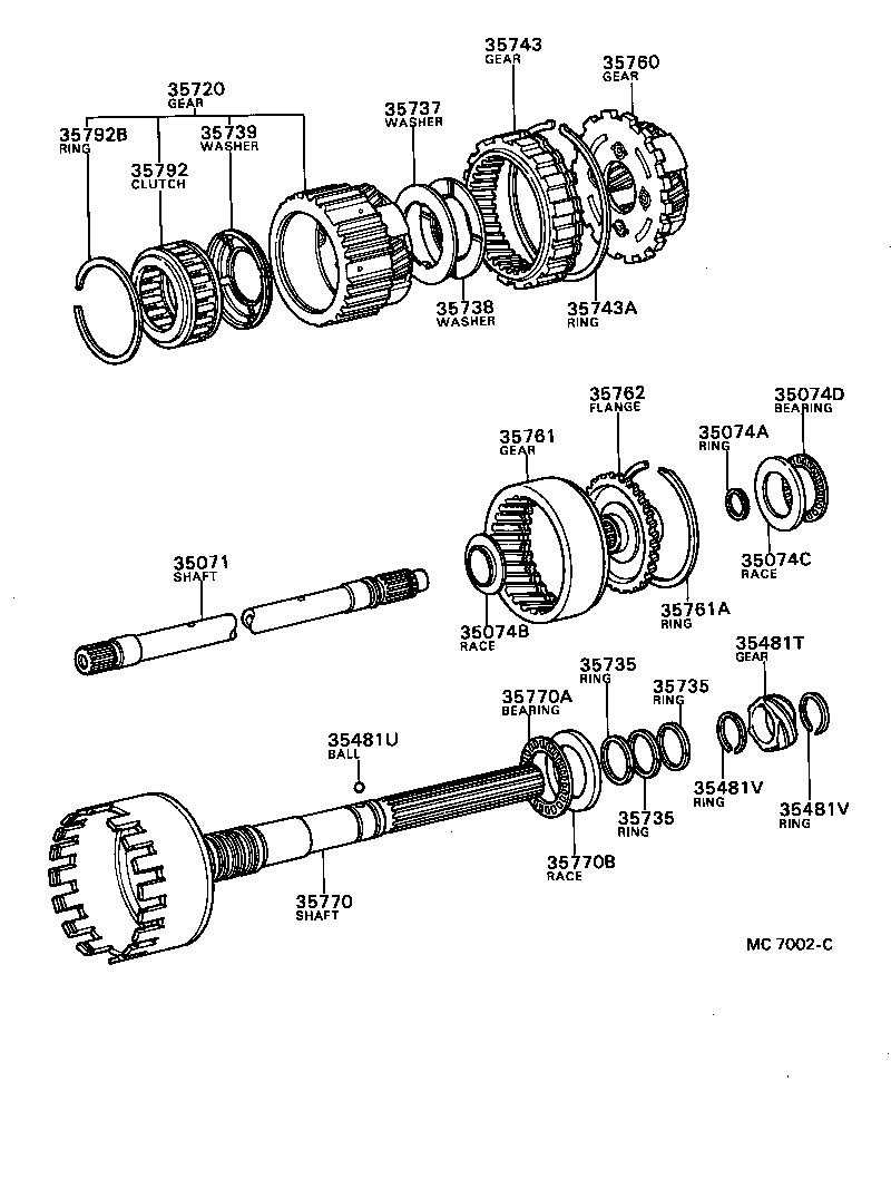 33481-40030 GEAR, SPEEDMETER DRIVE (ATM) product image