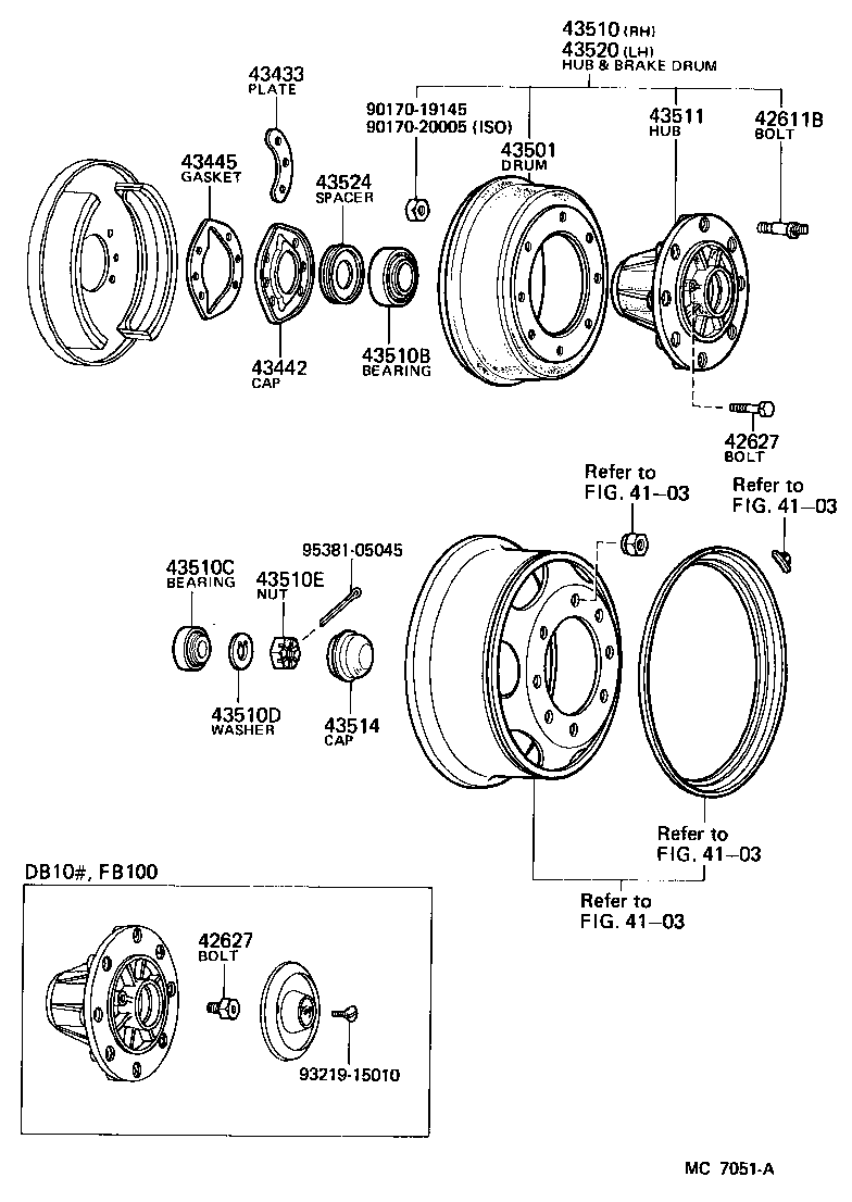 90942-02007 BOLT, HUB (FOR FRONT AXLE) product image
