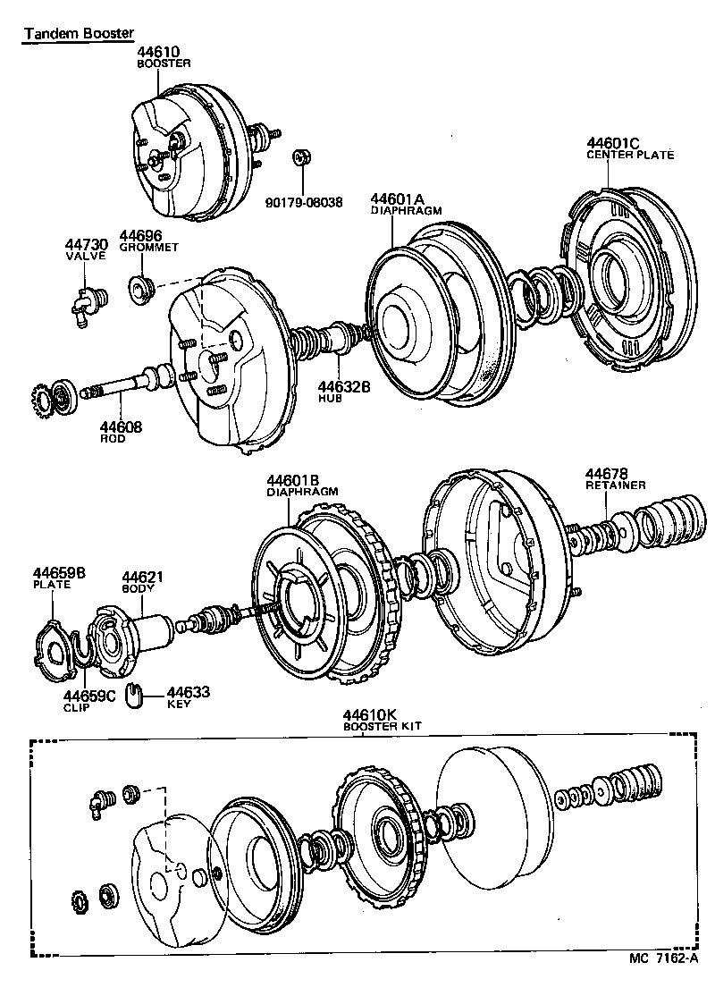44348-60010 HOSE(FOR CONNECTOR TO VACUUM RESERVOIR TUBE) product image