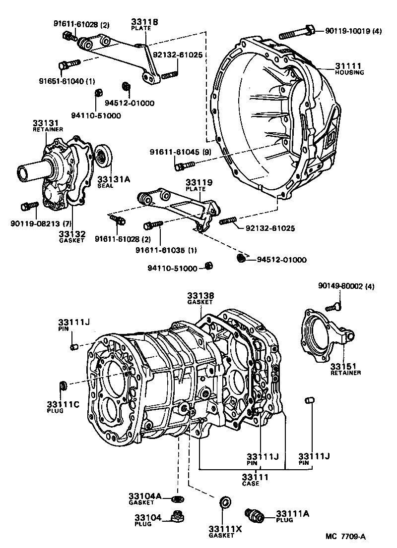 31111-20171 HOUSING, CLUTCH product image