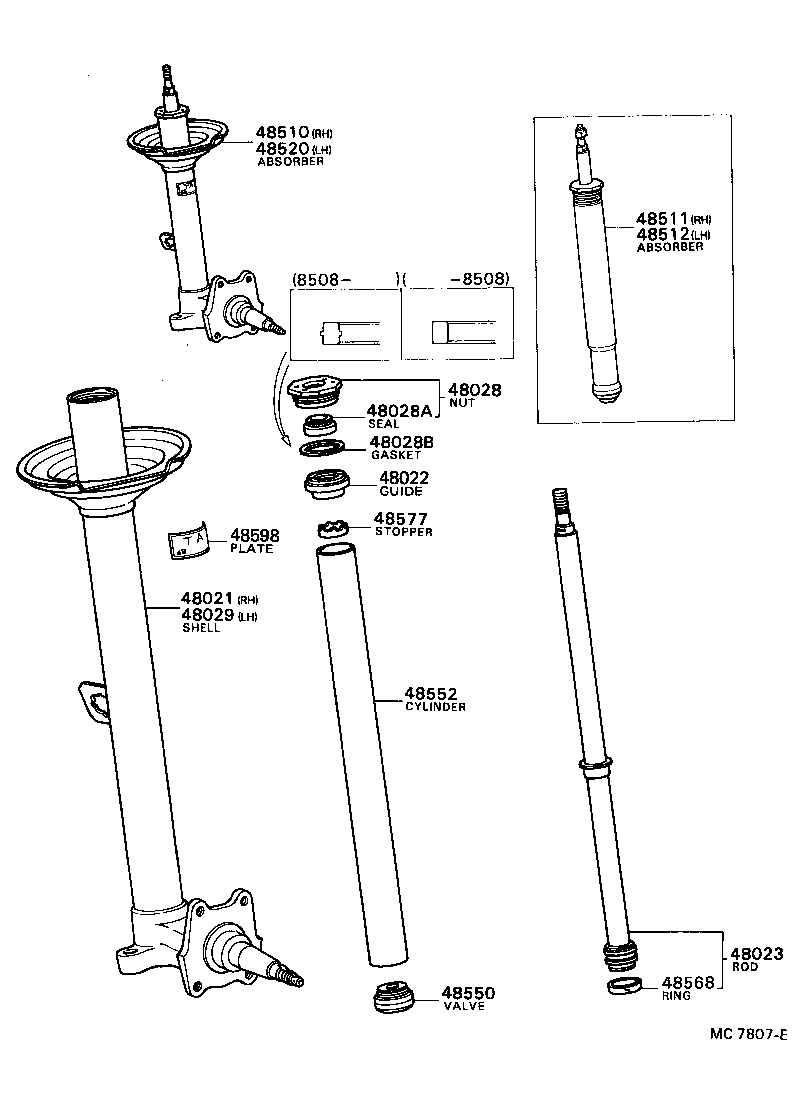 48131-2D620 SPRING, FRONT COIL, RH product image