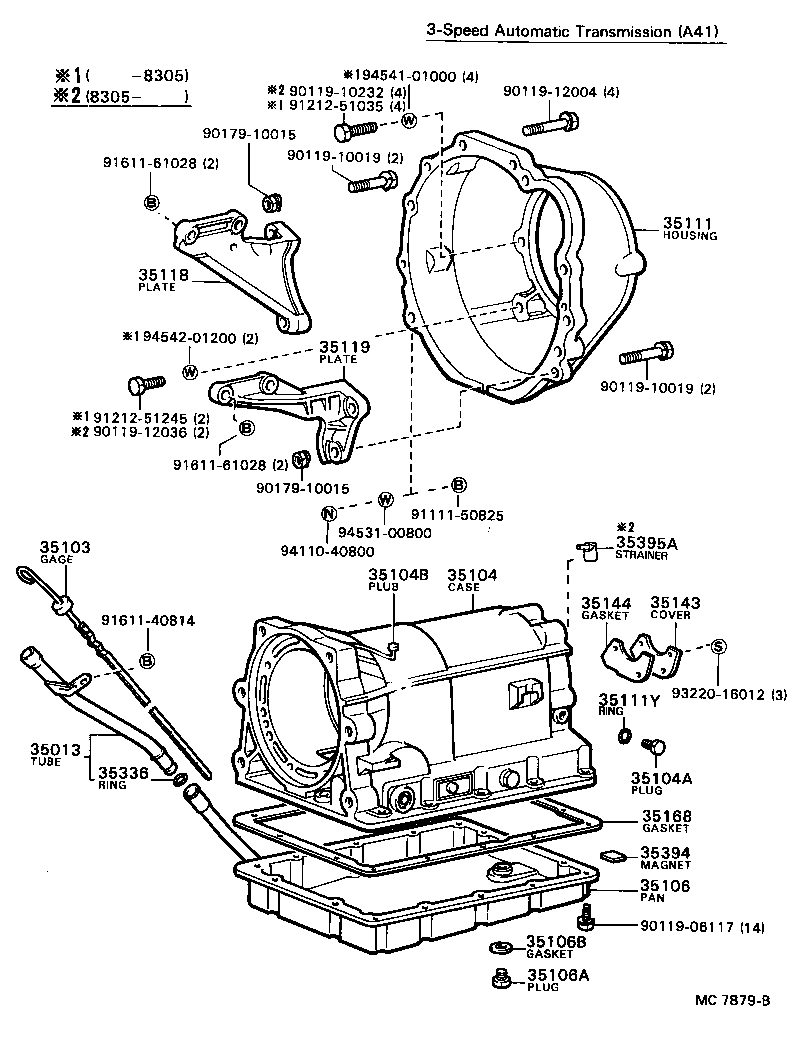 35103-22030 GAGE SUB-ASSY, TRANSMISSION OIL LEVEL product image