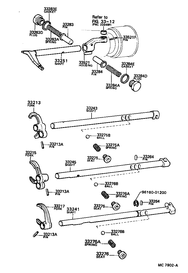 90341-12014 SEAT, SHIFT DETENT BALL SPRING, NO.1 product image