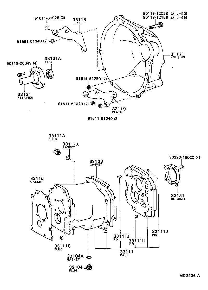 33118-12070 PLATE, STIFFENER, RH(MTM) product image
