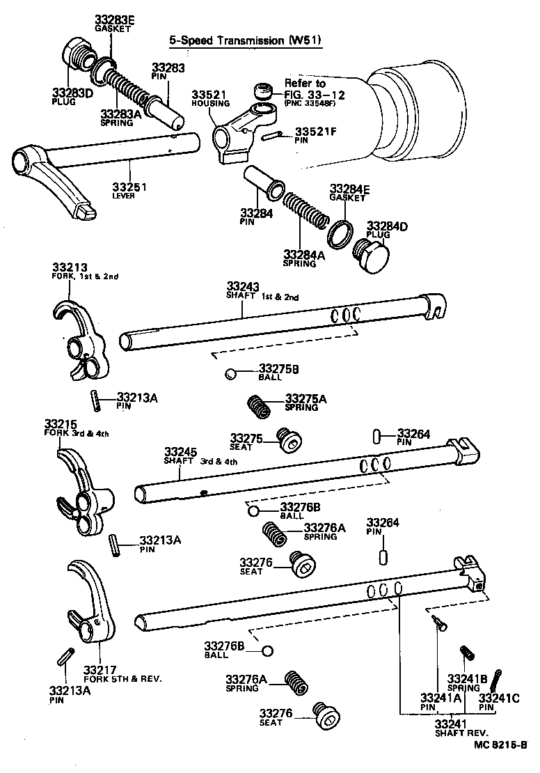 90341-10064 SEAT, SHIFT DETENT BALL SPRING, NO.2 product image