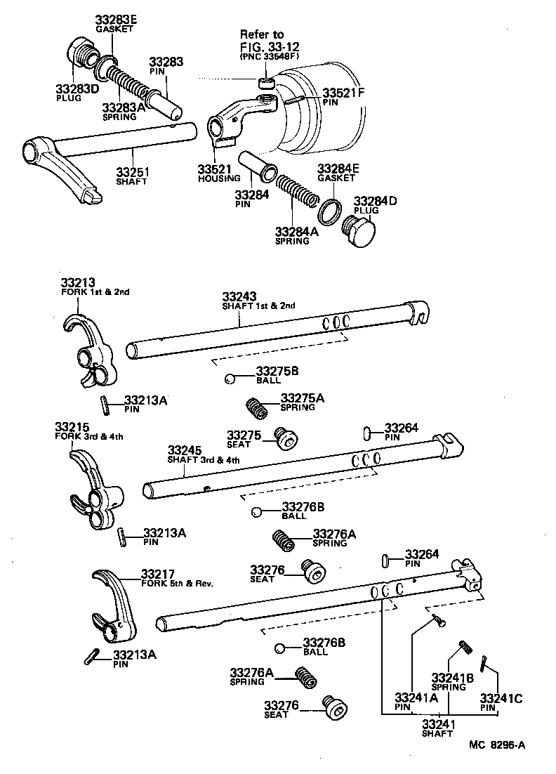 90341-12014 SEAT, SHIFT DETENT BALL SPRING, NO.1 product image
