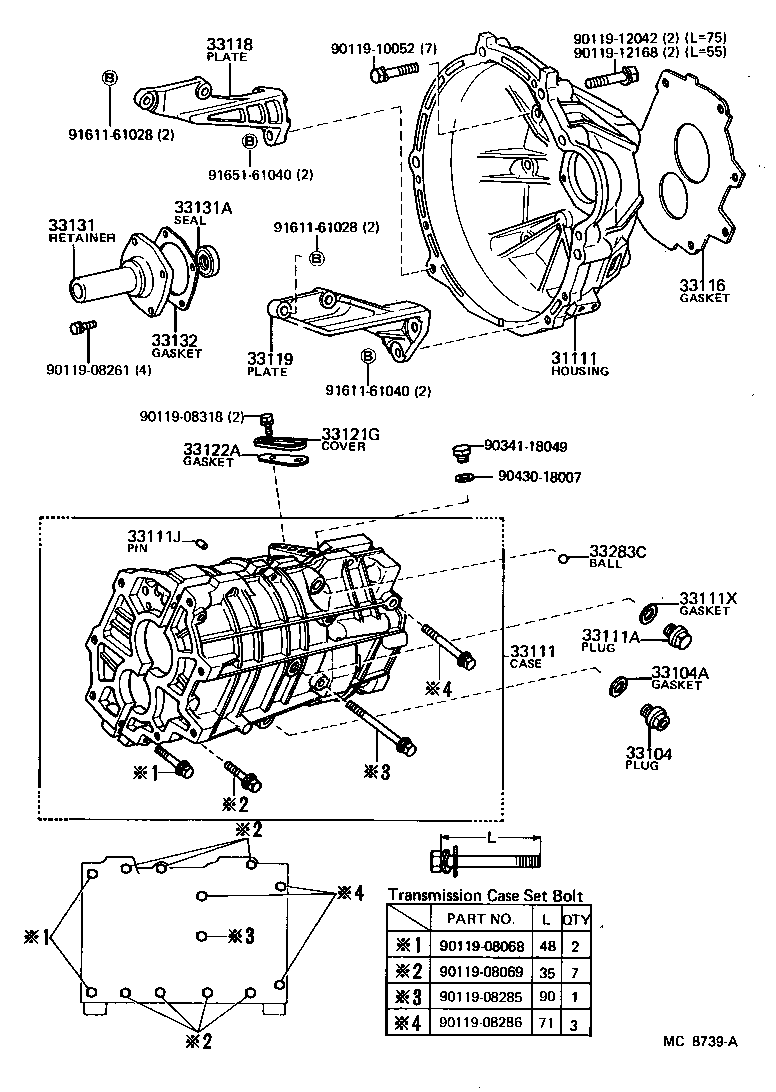 33142-22010 GASKET, INTERMEDIATE PLATE product image