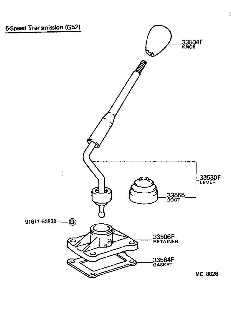 33505-35010 SEAT, TRANSMISSION SHIFT LEVER BALL product image